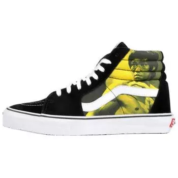 Vans Supreme x Sk8-Hi Pro Bruce Lee Unisex Sneakers Yellow Black White VN099NANN