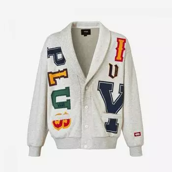 Vans Tdc Man толстовка с воротником-шалью Vn000p05f19 Marshmallow Heather S
