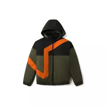 Vans Теплая мужская куртка-пуховик с капюшоном, цвет милитари-зеленый VN0A54IPKCZ S