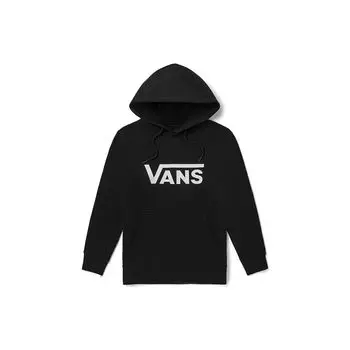 Vans Толстовка с капюшоном и логотипом Color Block Letter, флисовая толстовка для мужчин, черная VN0A5H87BLK XL