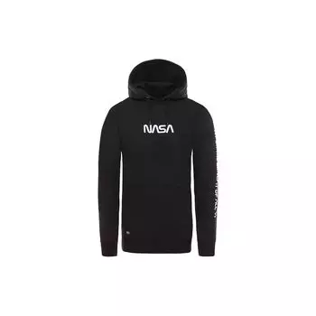 Vans Толстовка с капюшоном X Nasa Collaboration с принтом букв, унисекс, черная VNOA3IK9BLK M