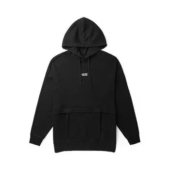 Vans Толстовка свободного кроя с логотипом, топы унисекс, черный VN000BYNBLK S