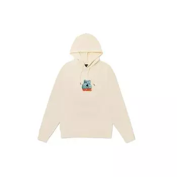 Vans Толстовка свободного покроя с рисунком из мультфильма, унисекс, винтажно-белая VN0A5H9C3KS L