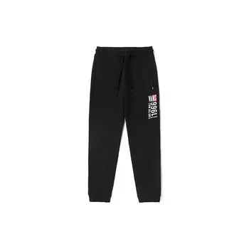 Vans Трикотажные брюки с логотипом, мужские, черные VN0A5F35BLK M