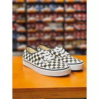 Vans Unisex Classic Authentic Golden Coast Checkerboard Black White Vn000w4ndi0 кроссовки 220