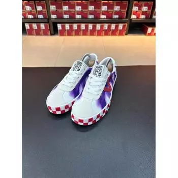 Vans Унисекс Спорт Низкие Кроссовки Tmv Белый Фиолетовый Vn000d09whp purple/220