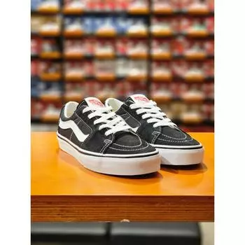 Vans Унисекс Ua Sk8 Low Skate Low черные кроссовки Vn0a4uuk6bt 225