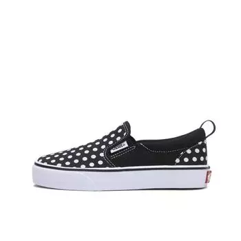 Vans V98ps Dot Blk Wht Dot Slip On 170