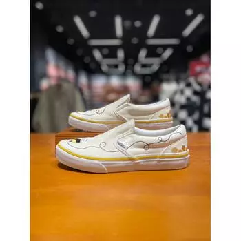 Vans [Vans] Kids Classic Slip On Sneakers Ivory Vn0005wwy23 Ivory/210