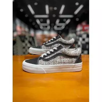 Vans [Vans] Унисекс Hourselves Old School Кроссовки Черные Vn000d3hcyl blacks/220