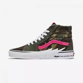 Vans [Vans X Aape] Ua Sk8 Hi Bolt Vn0a5jivcma 225