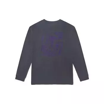 Vans Винтажная американская студенческая футболка свободного кроя с круглым вырезом и принтом логотипа сзади, футболки унисекс VN00092P1O7 S