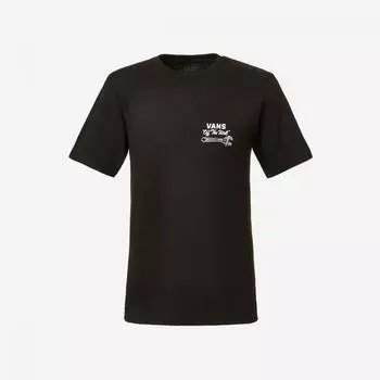 Vans Вывернутый короткий рукав Vn000j4cblk черный S