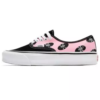 Vans Wacko Maria x Authentic LX Records — розовые кроссовки унисекс, черно-белые VN0A4BV9594 40.5