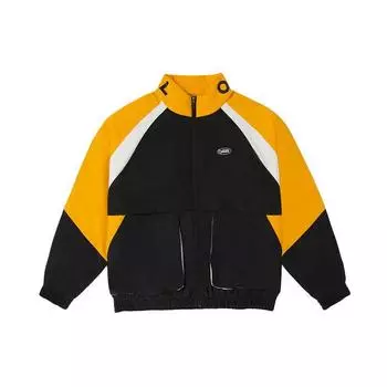 Vans Warm Color Block Stand воротник Повседневная спортивная хлопковая куртка Зимняя пара унисекс куртка Черный VN0A4UTHBLK M