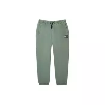 Vans Work Weird тканые повседневные спортивные брюки мужские низ оливково-зеленый VN0A4MLPDB0 L