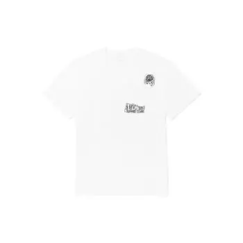 Vans X Duyanaizi Collaboration Fun Pattern Повседневная футболка с круглым вырезом и коротким рукавом унисекс-топы белого цвета VN0A5F43WHT XL