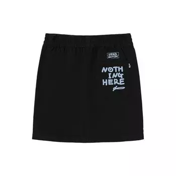 Vans X OTW Asian Artist Collaboration NuttsH Streetwear Cargo Skirt Женские юбки черного цвета VN000EW7BLK S