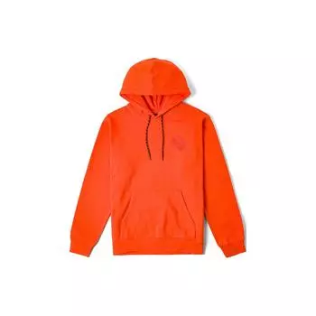 Vans X Spitfire однотонный повседневный свитер с капюшоном унисекс толстовка оранжевый VN000GEKFLM S