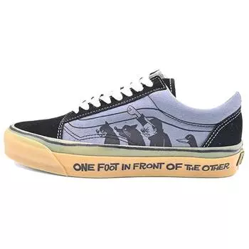 Vans Yusuke Hanai x Old Skool 36 LX Один шаг за другим Унисекс Кроссовки Черный Штормовая погода VN000D56BN5 41