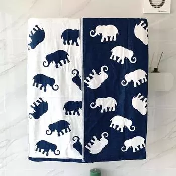 Vanxing Bath Bath Natural Safe для быстрого антибактериального и дезодорирующего набора больших полотенец 70x140 см, полотенце, марля, 100% хлопок, благоприятный для кожи, для младенцев,