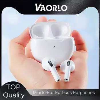 VAORLO PRO6 TWS Беспроводные наушники Сабвуфер HiFi Стерео Музыка Шумоподавление Гарнитура Сенсорное управление Гарнитура Громкая связь чёрный