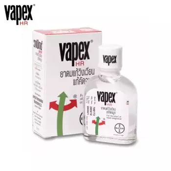 Vapex HR, ингалятор от заложенности носа, головокружения, головной боли, 5 мл / 14 мл - Тайский (Байер) 5 ml