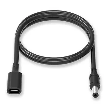 Varbmt 5.5мм*2.1мм USB-C power pd кабель для зарядки 15Вт(5В-3А) быстрая зарядка USB Type C PD в DC кабель преобразования длина 100 см многократная защита износа