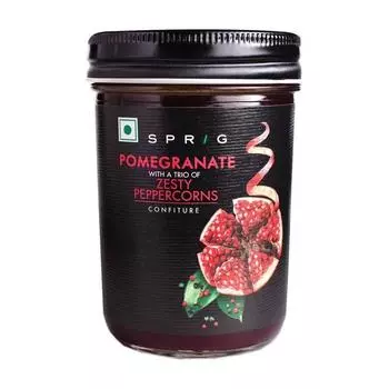 Варенье гранатовое с пикантным перцем (270 г), Pomegranate with a Trio of Zesty Peppercorns Confiture, Sprig