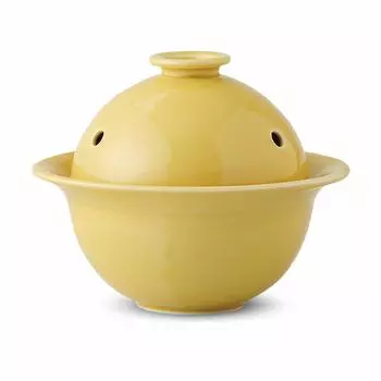 Вареная пища в желтой глазури Arita ware, кипящая, готовьте в микроволновке! (рецепт включен) ама-762928