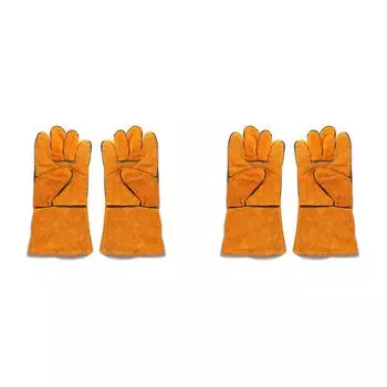 Варежки для гриля и барбекю, термостойкие перчатки для духовки, нескользящие перчатки для микроволновой печи