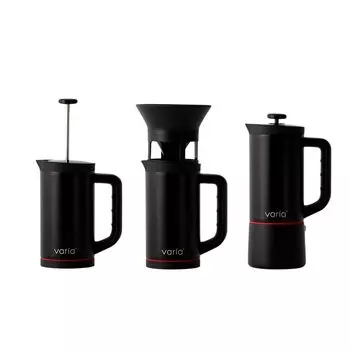 [] Varia PRO Multi-Brewer Open Fire IH совместимая ручная капельная френч-прессовая кофеварка холодного заваривания эспрессо черного цвета
