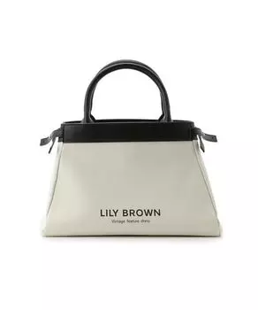 Variation Logo Canvas Bag LWGB251317 BLK [Lily Brown] Women s чёрный