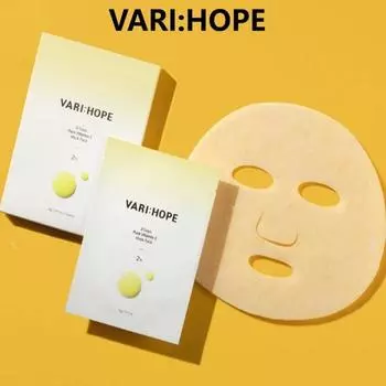 VARIHOPE 8 Days Pure Vitamin C Mask Pack Plus 22g x 5ea