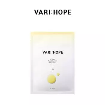 [VARIHOPE] 8-дневная маска с чистым витамином С плюс 22 г (Набор из 5 шт., Осветление, увлажнение.)