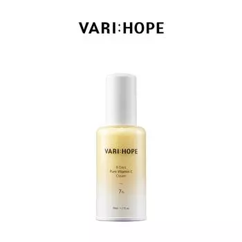 [VARIHOPE] 8-дневный крем с чистым витамином С, 50 мл (Осветление, против морщин)