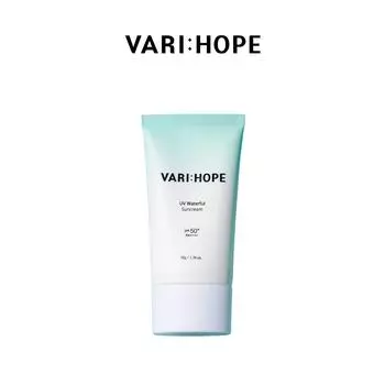 [VARIHOPE] УФ водный гипоаллергенный увлажняющий солнцезащитный крем для всех типов кожи SPF50+ PA++++ 50г