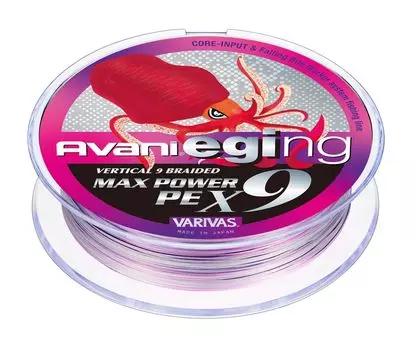 VARIVAS 9-ти прядная леска PE Avani Egging Max Power PE X9 150 м белая (маркировка) нет. 0.6