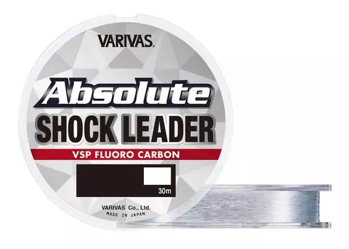 VARIVAS Absolute Shock Leader VSP Флюорокарбон 30м 4фунта (нет. 1)