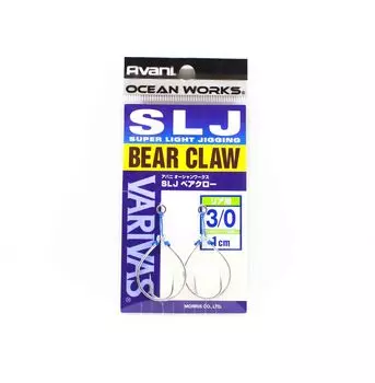 Varivas AH-106 Ocean Works SLJ Bear Claw Задний ассистент 1 см, размер 3/0 (4464)