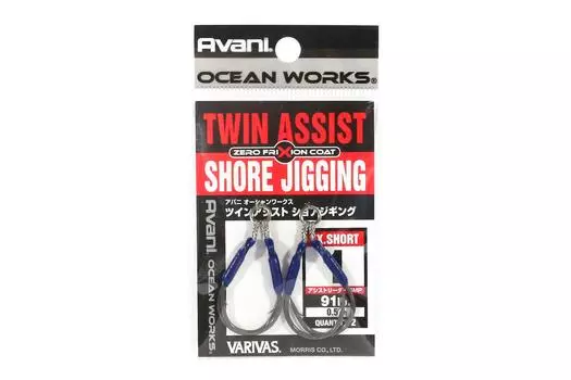 Varivas AH-72 Ocean Works Twin Assist Береговой джиггинг EX Короткий размер 1 (4650)