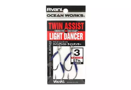 Varivas AH-78 Ocean Works Twin Assist Light Dancer Размер 3 (4711)