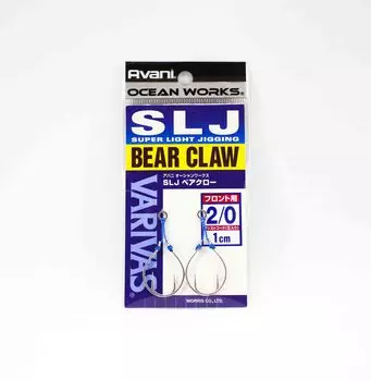 Varivas AH-99 Ocean Works SLJ Bear Claw Front Assist 1 см, размер 2/0 (4396)