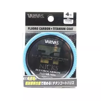 Varivas Фторуглерод Ti-F Titanium Line с жесткой крышей 40 м 4,0,330 мм 16 фунтов (9310) чистый