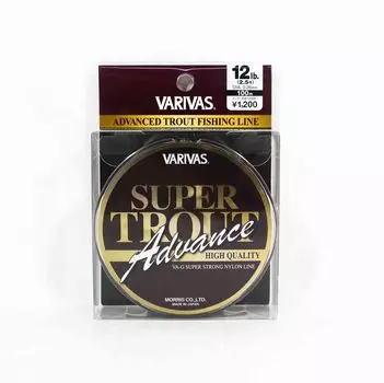 Varivas Леска нейлоновая Super Trout Advance 100 м 12 фунтов (5290) чистый