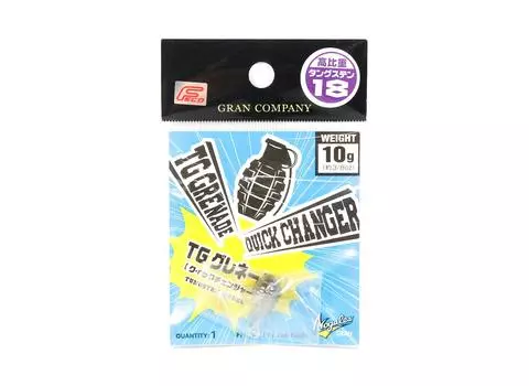 Varivas Nogales TG Граната Быстросменное вольфрамовое грузило Размер 10 грамм (5030)