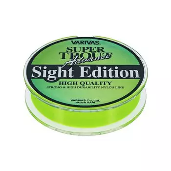 VARIVAS Nylon Line Varivas Super Trout Advance Sight Edition 100m 6lb Lightning Green 1.5