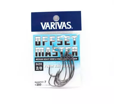 Varivas Offset Master Hook Power Bait Finesse Размер 2/0 (2919)