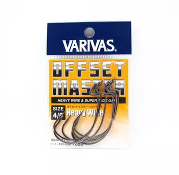 Varivas Offset Master Крючок Тяжелый Широкий Размер 4/0 (2858)