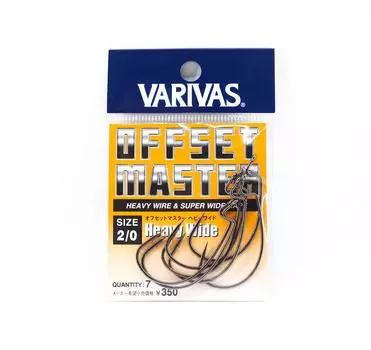 Varivas Offset Master Крючок Тяжелый Широкий Размер 2/0 (2834)